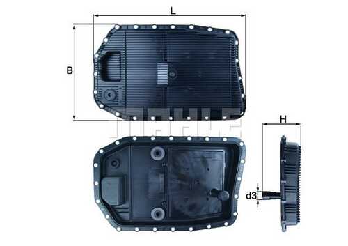 HX154 Mahle/Knecht Элемент фильтрующий гидравлический