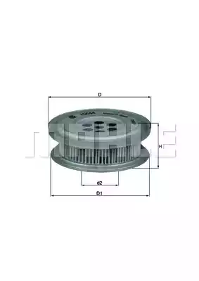 Фото 1 HX44 MAHLE/KNECHT Фильтр гидроусилителя руля