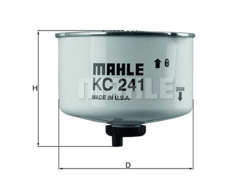 Фото 1 KC241D MAHLE/KNECHT Топливный фильтр