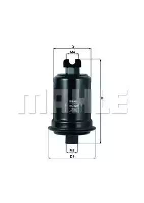 KL128 Mahle/Knecht Фильтр топливный