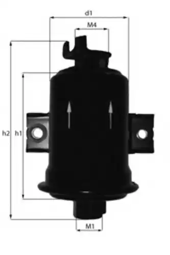 KL139 Mahle/Knecht Фильтр топливный