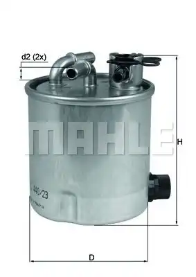 KL440/23 Mahle/Knecht Фильтр топливный