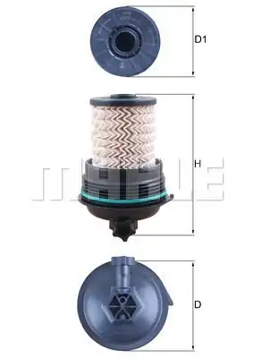 Фильтр топливный MAHLE/KNECHT KX480