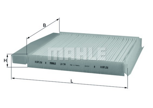 LA54 Mahle/Knecht фильтр салона