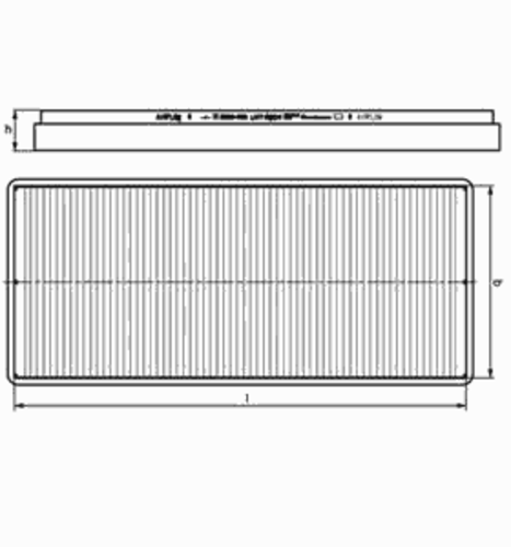 LA74 MAHLE/KNECHT фильтр салона