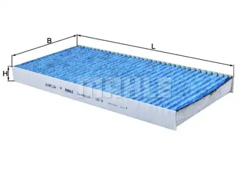 LAO78 Mahle/Knecht Воздушный фильтр салона KNECHT (без рамки)