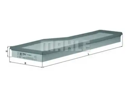 Lx582/1 mahle фильтр воздушный MAHLE/KNECHT LX 582/1