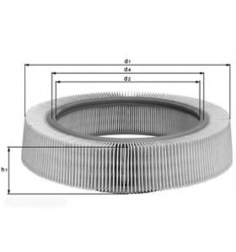 Воздушный фильтр MAHLE/KNECHT LX386