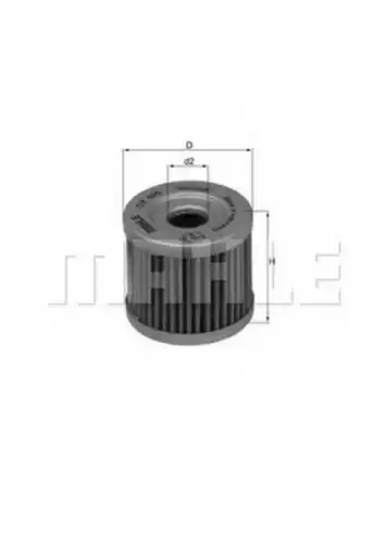 Ox406 mahle фильтр масляный мотоцикла MAHLE/KNECHT OX 406