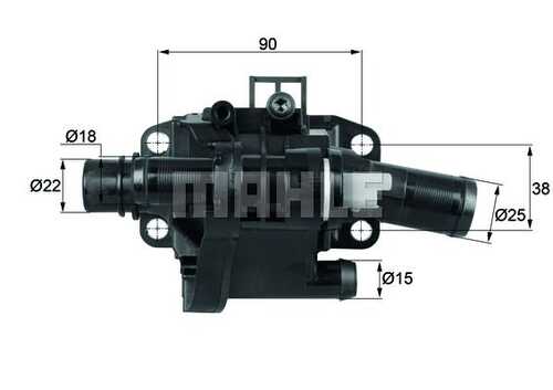 TH4183 Mahle/Knecht Термостат