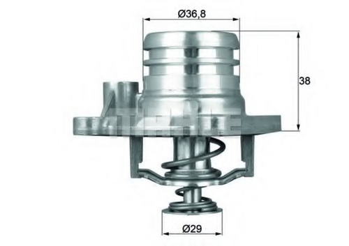 TI 13 92 Mahle/Knecht Термостат MAHLE ORIGINAL