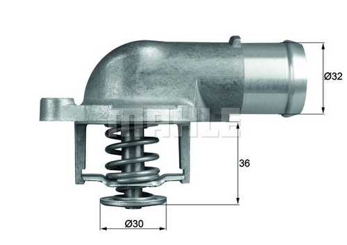 TI 212 87D Mahle/Knecht Термостат