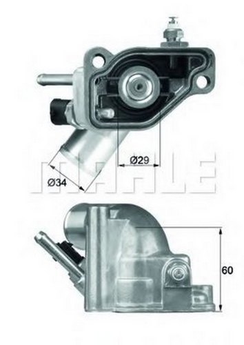 TI592 Mahle/Knecht Термостат