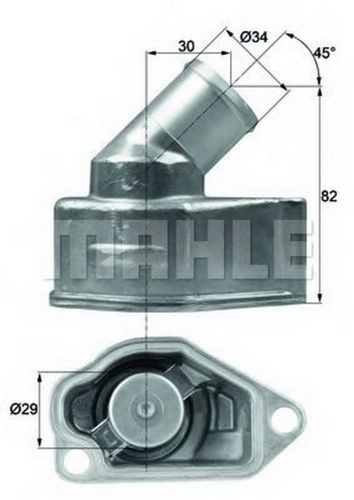 Фото 1 TI987 MAHLE/KNECHT Термостат