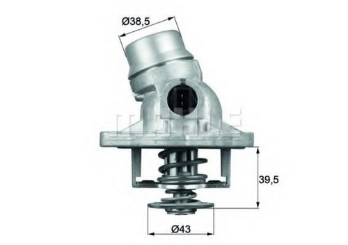 Фото 2 TM12105 MAHLE/KNECHT Термостат, охлаждающая жидкость