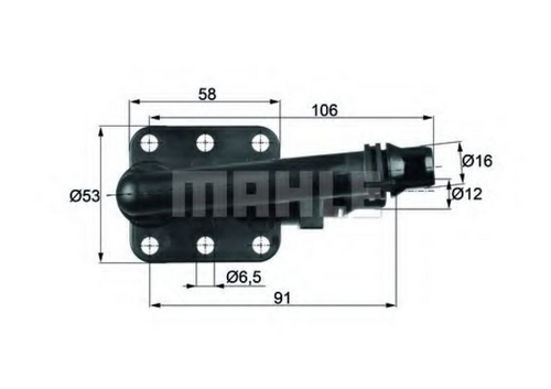 TO582 Mahle/Knecht Термостат