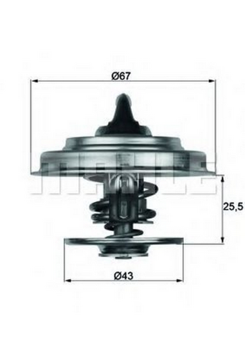 TX 18 83 Mahle/Knecht Термостат