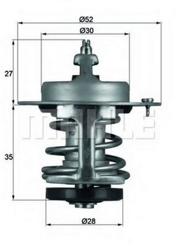 TX 69 79 Mahle/Knecht Термостат