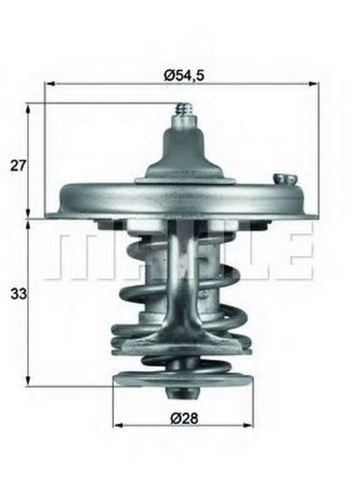 Фото 1 TX7883 MAHLE/KNECHT Термостат