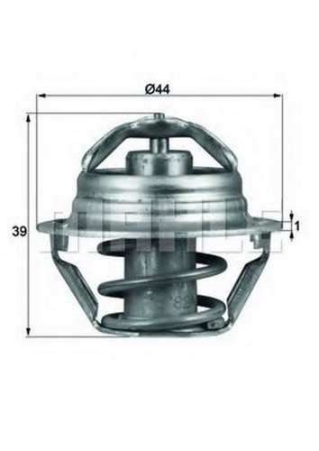Термостат MAHLE/KNECHT TX 90 87D