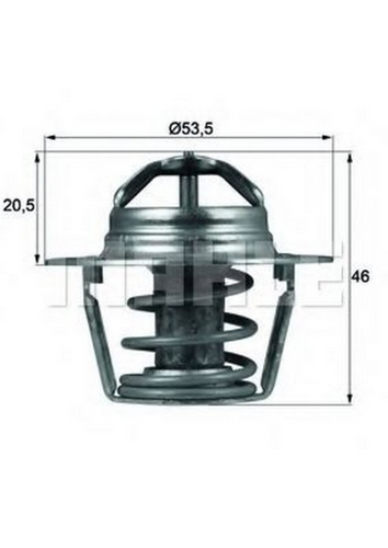 TX 91 89D Mahle/Knecht Термостат