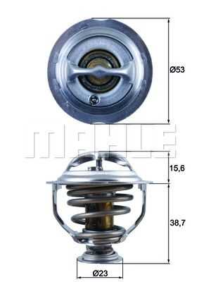 TX12395D Mahle/Knecht Термостат