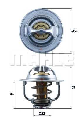 TX17989D MAHLE/KNECHT Термостат