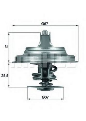 TX2587D Mahle/Knecht Термостат