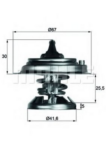 TX2985D Mahle/Knecht Термостат