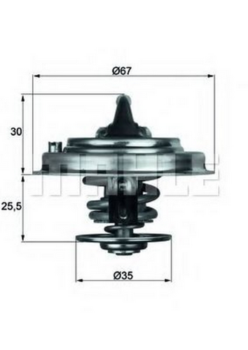 TX3092D Mahle/Knecht Термостат