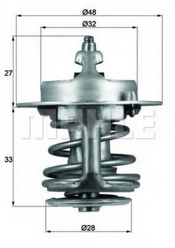 TX6383 Mahle/Knecht Термостат