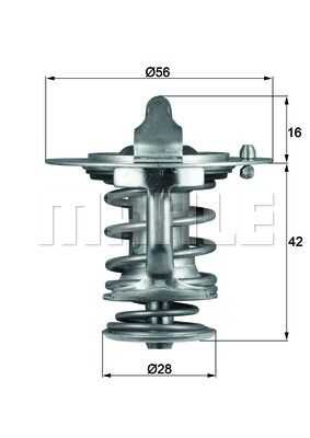 TX8376D Mahle/Knecht Термостат