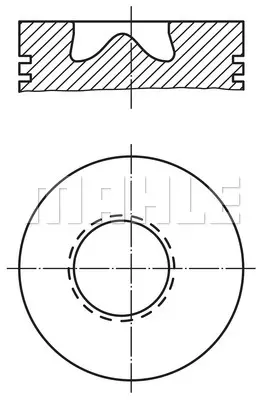 Поршень MAHLE/KNECHT 0028100