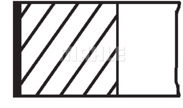 Кольца поршневые MAHLE/KNECHT 03055N2
