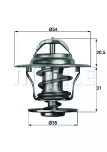 Термостат MAHLE/KNECHT TX 13 80D