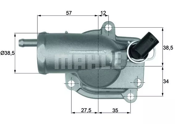 Термостат охлаждающей жидкости MAHLE/KNECHT TH1087