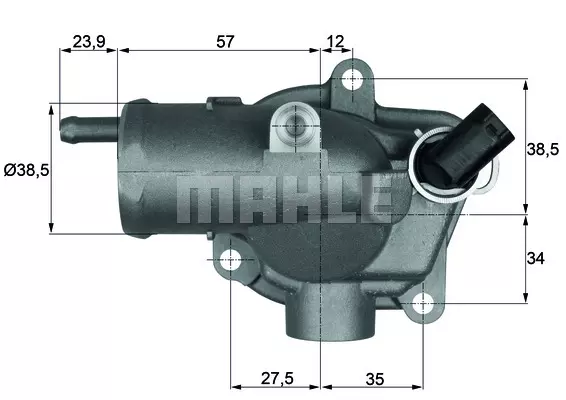 Термостат охлаждающей жидкости MAHLE/KNECHT TH1187
