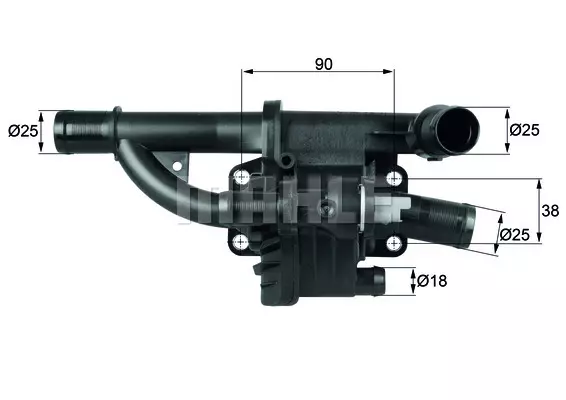 Термостат MAHLE/KNECHT TH4083