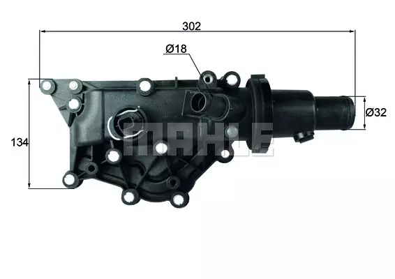 Термостат охлаждающей жидкости MAHLE/KNECHT TH5983