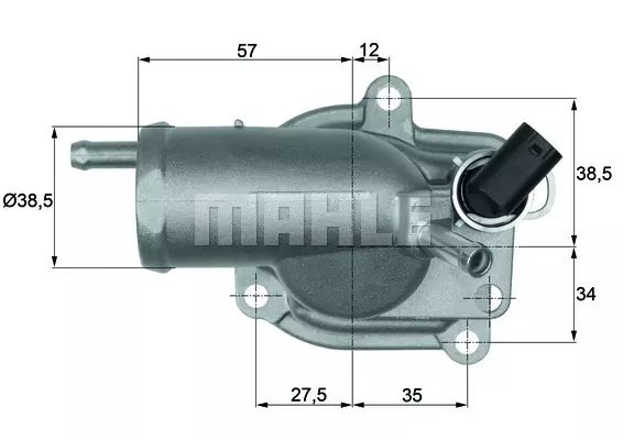 Термостат охлаждающей жидкости MAHLE/KNECHT TH987