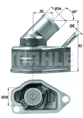 Термостат MAHLE/KNECHT TI1092