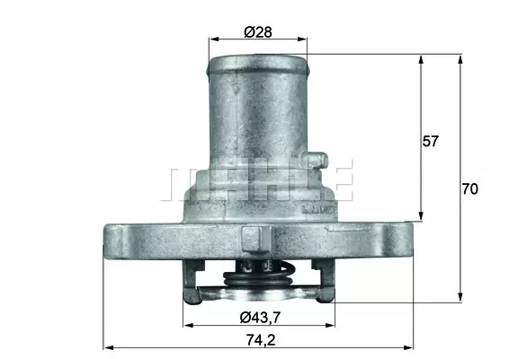 Термостат MAHLE/KNECHT TI12287D