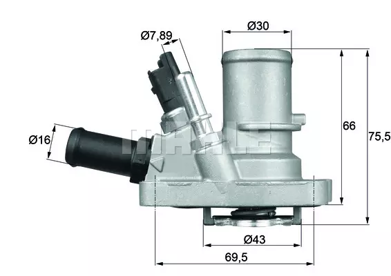 Термостат MAHLE/KNECHT TI14488