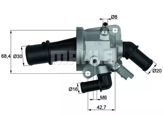 Термостат охлаждающей жидкости MAHLE/KNECHT TI15388