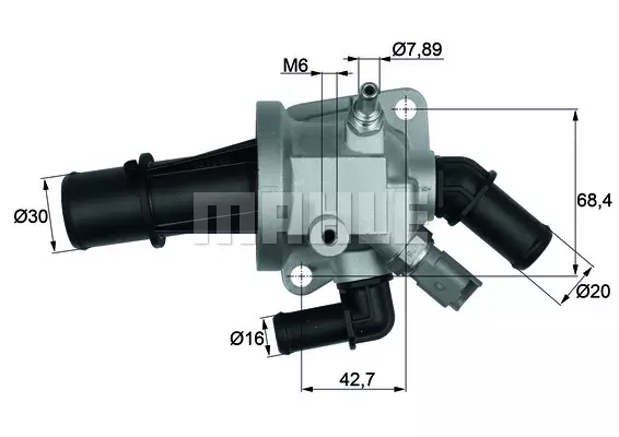 Термостат MAHLE/KNECHT TI16488