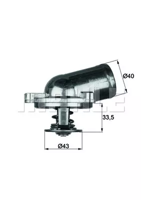 Термостат MAHLE/KNECHT TI2287