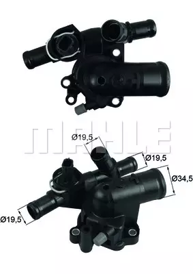 Термостат охлаждающей жидкости MAHLE/KNECHT TI24889
