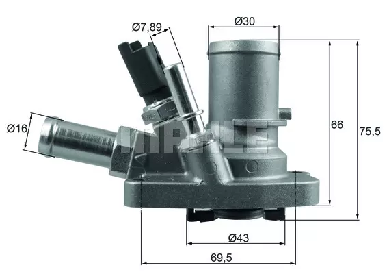 Термостат MAHLE/KNECHT TI25880