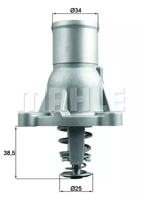 Термостат охлаждающей жидкости MAHLE/KNECHT TI26092
