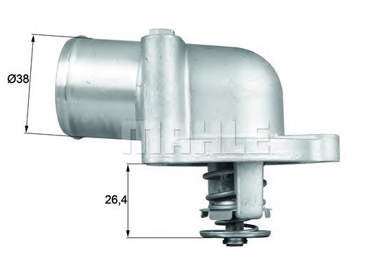 Термостат охлаждающей жидкости MAHLE/KNECHT TI7887D